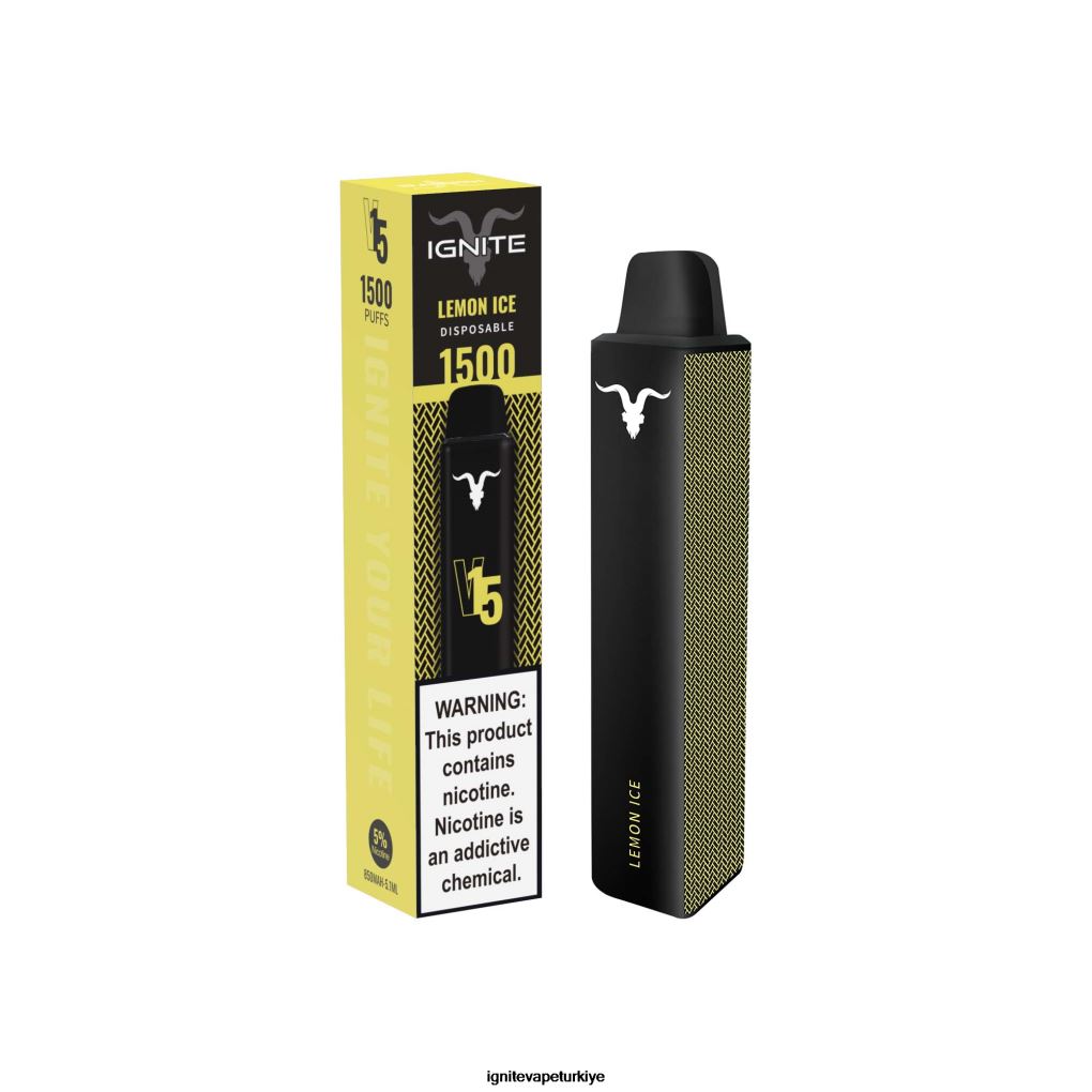 IGNITE V15 elektronik sigara kalemi muzlu buz 6D6D8X12 - IGNITE Elektronik Sigara Fiyatları