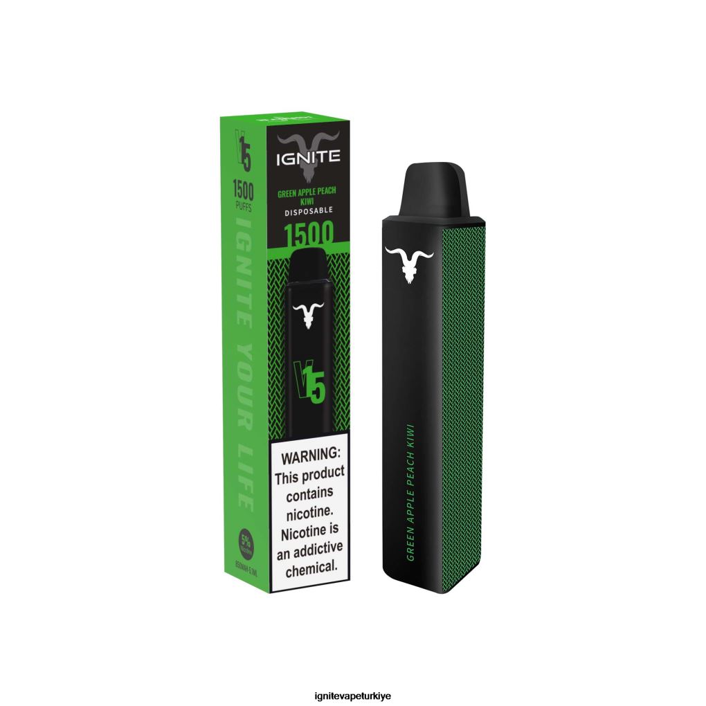 IGNITE V15 elektronik sigara kalemi muzlu buz 6D6D8X12 - IGNITE Elektronik Sigara Fiyatları