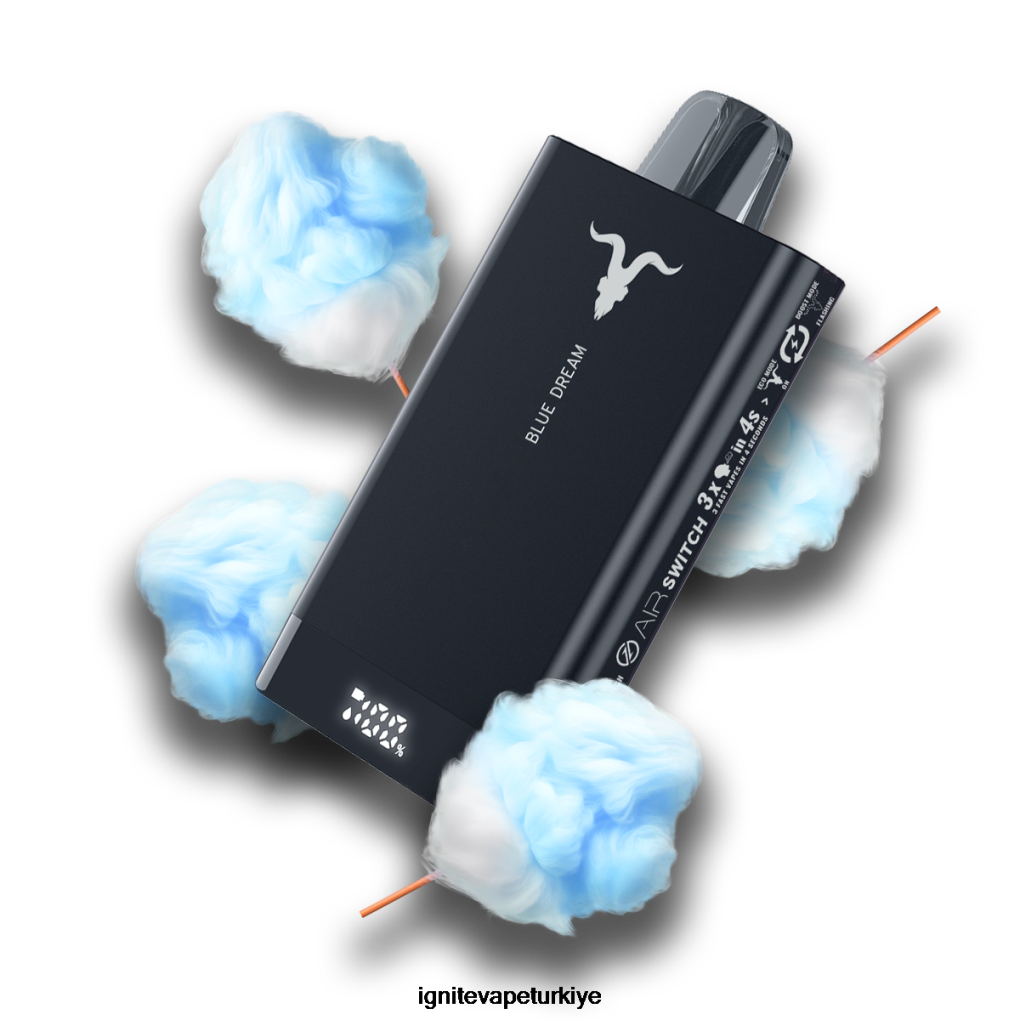 IGNITE V150 elektronik sigara kalemi Mavi Rüya 6D6D8X66 - IGNITE Vape Türkiye