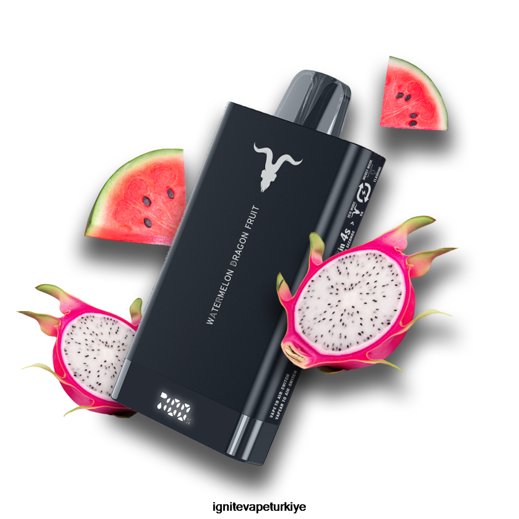 IGNITE V150 elektronik sigara kalemi karpuz ejder meyvesi 6D6D8X78 - IGNITE Puff Türkiye