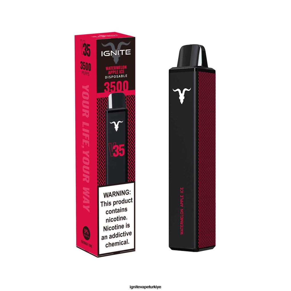 IGNITE V35 elektronik sigara kalemi ahududu limonatası 6D6D8X136 - IGNITE Vape Türkiye
