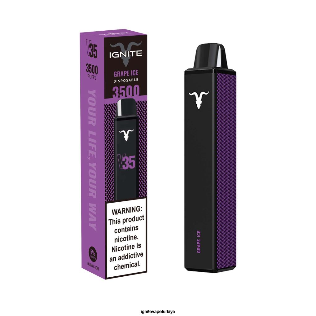 IGNITE V35 elektronik sigara kalemi ahududu limonatası 6D6D8X136 - IGNITE Vape Türkiye