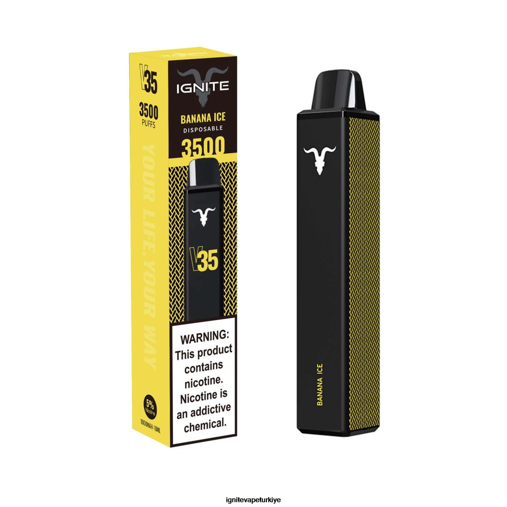 IGNITE V35 elektronik sigara kalemi muzlu buz 6D6D8X19 - IGNITE Vape Istanbul