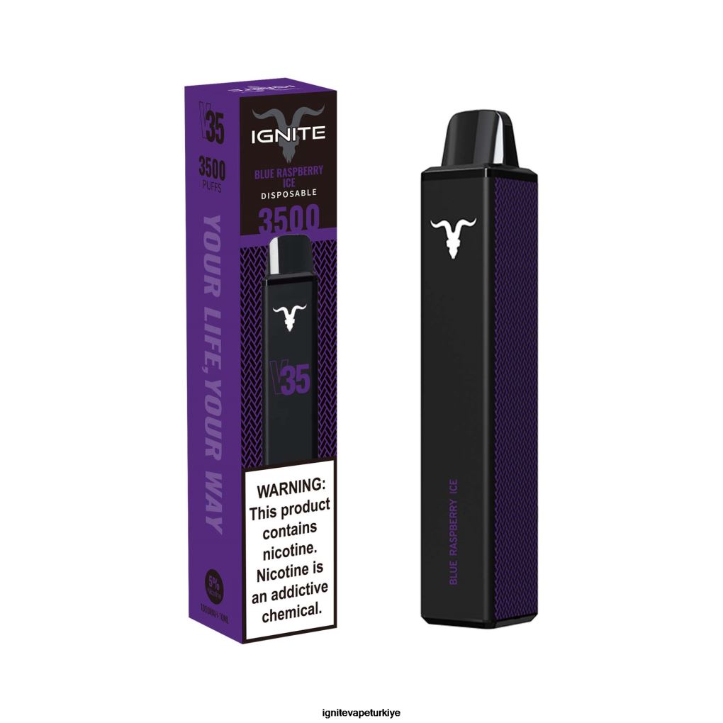 IGNITE V35 elektronik sigara kalemi muzlu buz 6D6D8X19 - IGNITE Vape Istanbul