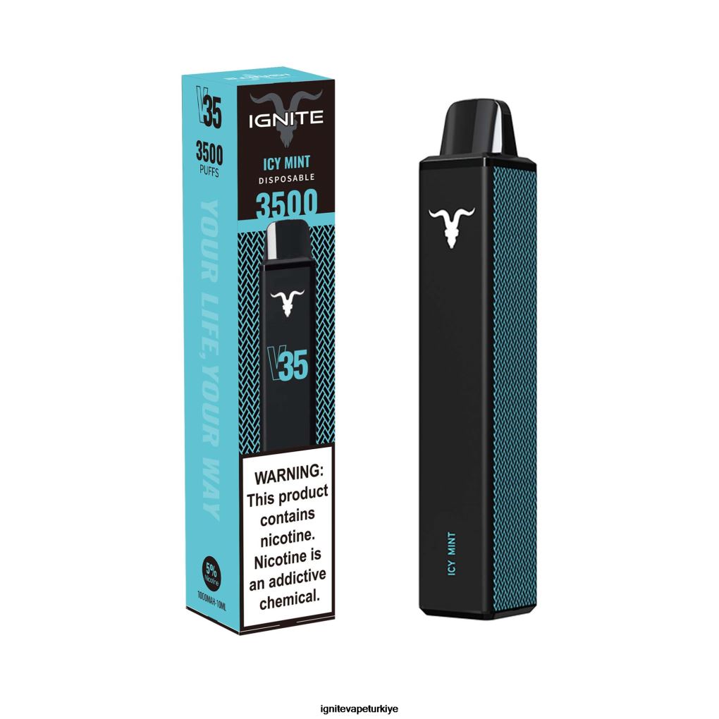 IGNITE V35 elektronik sigara kalemi muzlu buz 6D6D8X19 - IGNITE Vape Istanbul