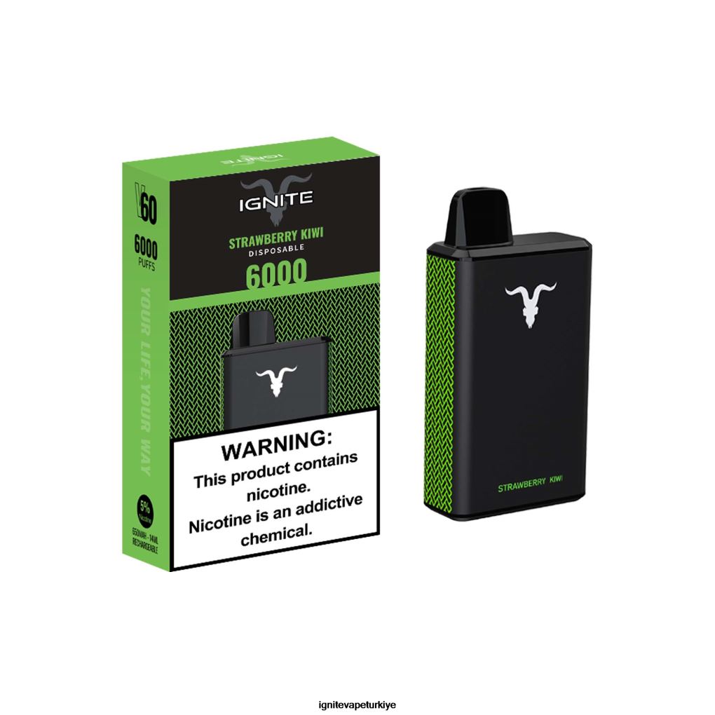 IGNITE V60 elektronik sigara kalemi üzüm buzu 6D6D8X32 - IGNITE Elektronik Sigara Fiyatları