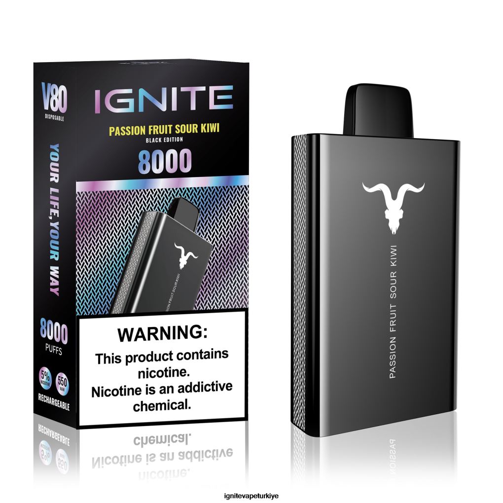 IGNITE V80 elektronik sigara kalemi tutku meyvesi ekşi kivi 6D6D8X49 - IGNITE Vape Istanbul