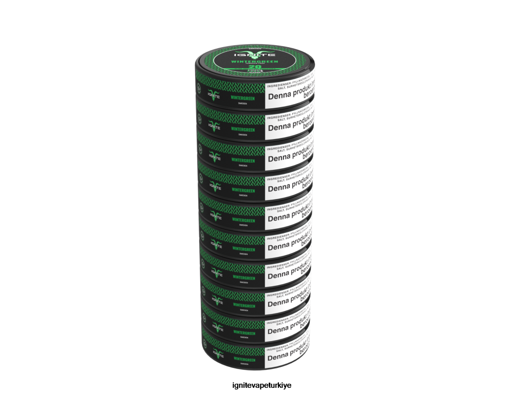 IGNITE nikotin torbaları 10\'lu paket Yabanmersini 6D6D8X176 - IGNITE Vape Türkiye
