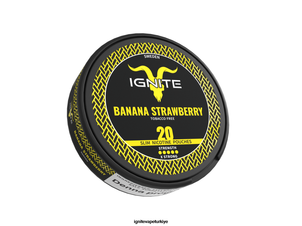 IGNITE nikotin torbalar çift ​​elma 6D6D8X166 - IGNITE Vape Türkiye