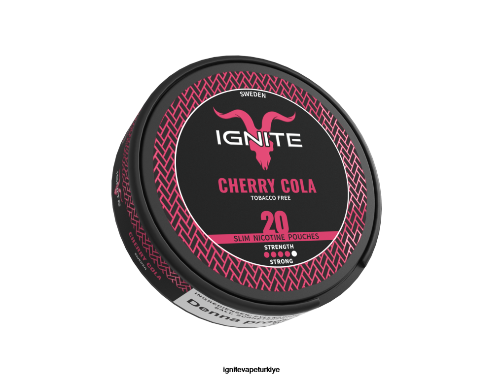IGNITE nikotin torbalar kiraz kola 6D6D8X169 - IGNITE Vape Istanbul